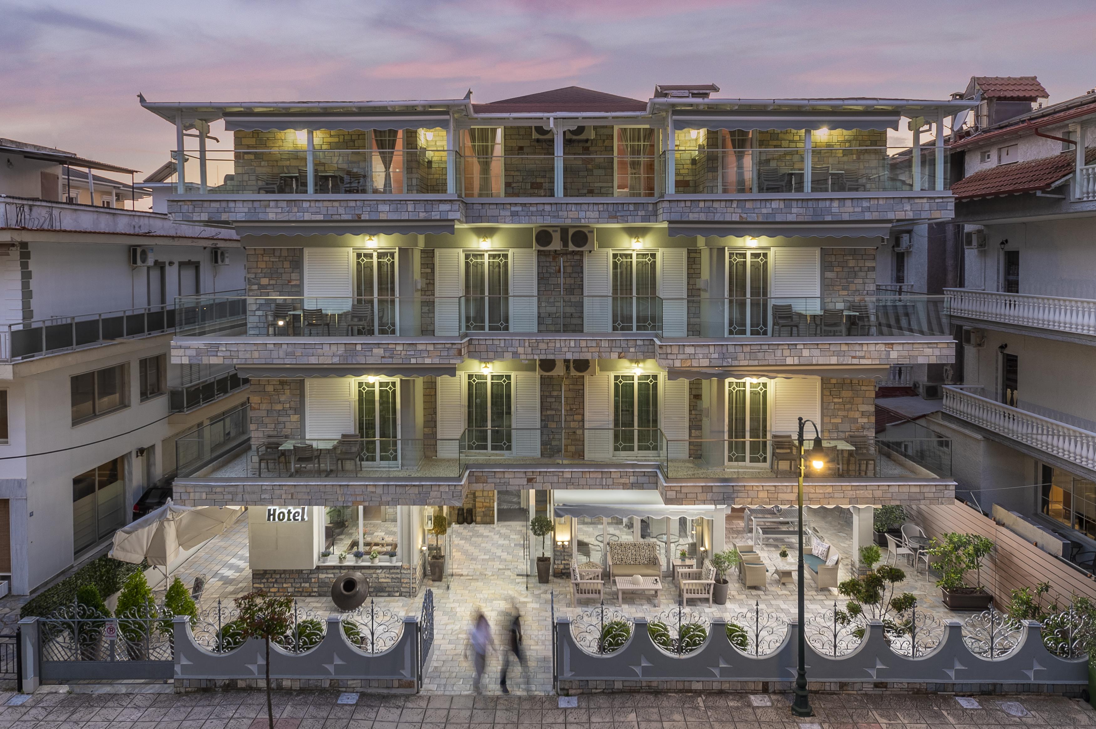 Ouzas Luxury Hotel Olympiakí Aktí Kültér fotó